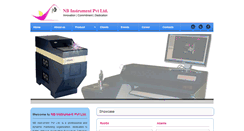 Desktop Screenshot of nbinstrument.net